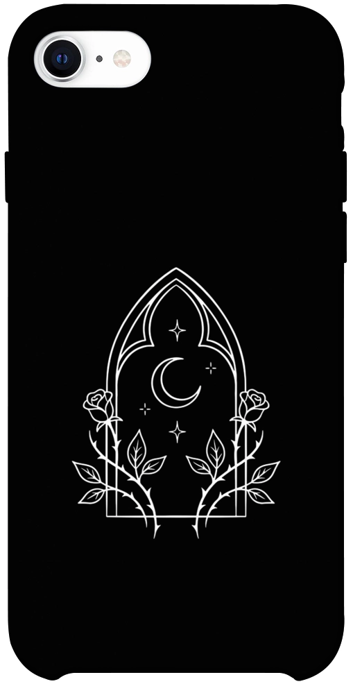 Чохол Gothic roses для iPhone SE (2020)