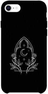 Чехол Gothic roses для iPhone SE (2020)