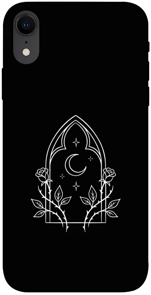 Чехол Gothic roses для iPhone XR