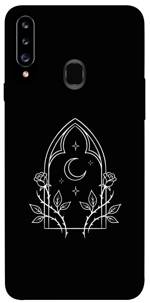 Чехол Gothic roses для Galaxy A20s (2019)