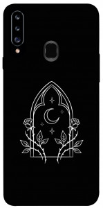 Чехол Gothic roses для Galaxy A20s (2019)