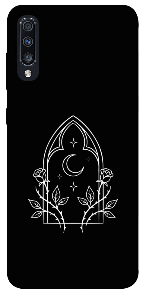 Чехол Gothic roses для Galaxy A70 (2019)