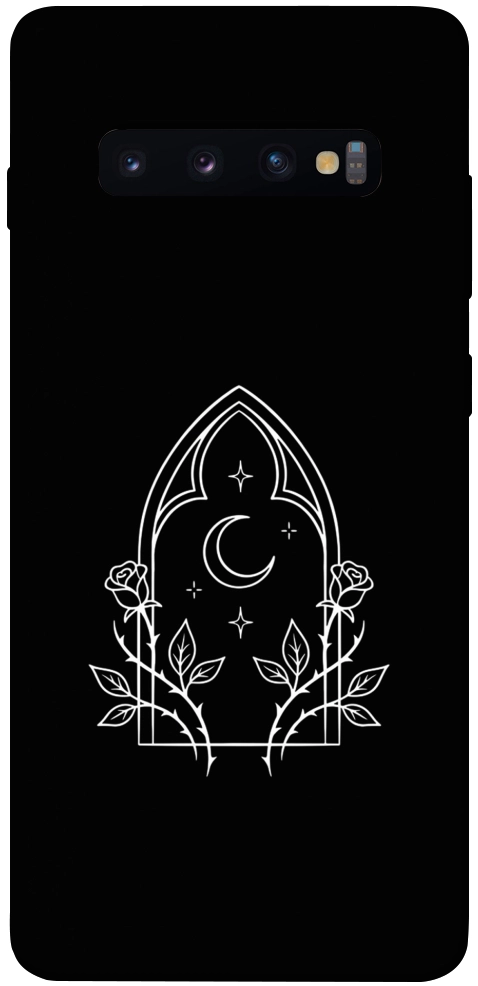 Чехол Gothic roses для Galaxy S10 Plus (2019)