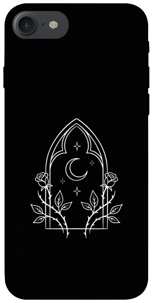 Чехол Gothic roses для iPhone 8