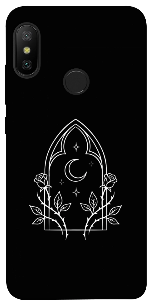 Чехол Gothic roses для Xiaomi Redmi 6 Pro