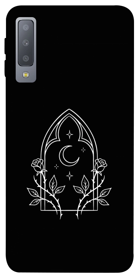 Чохол Gothic roses для Galaxy A7 (2018)