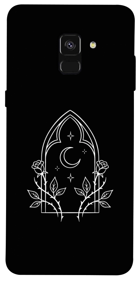 Чохол Gothic roses для Galaxy A8 (2018)
