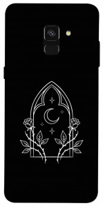 Чохол Gothic roses для Galaxy A8 (2018)