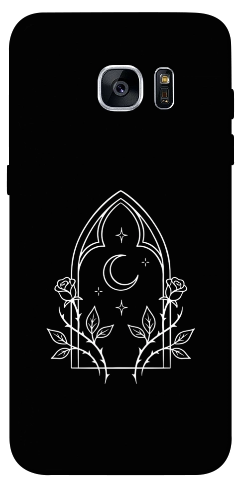 Чехол Gothic roses для Galaxy S7 Edge