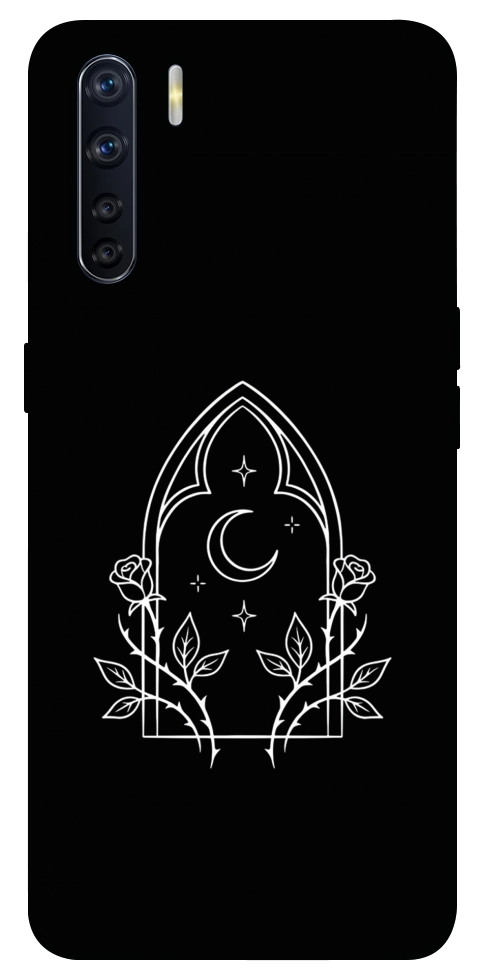 Чохол Gothic roses для Oppo A91