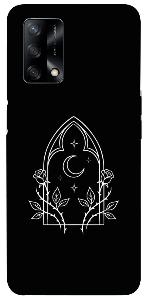 Чехол Gothic roses для Oppo A74 4G