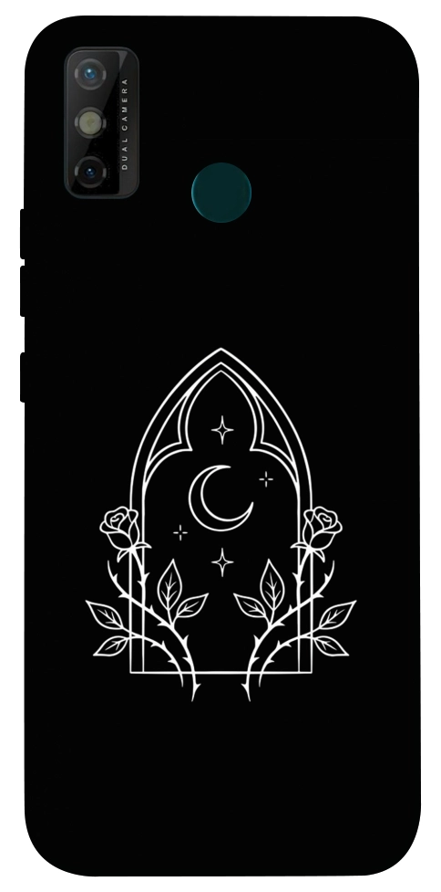 Чехол Gothic roses для TECNO Spark 6 Go