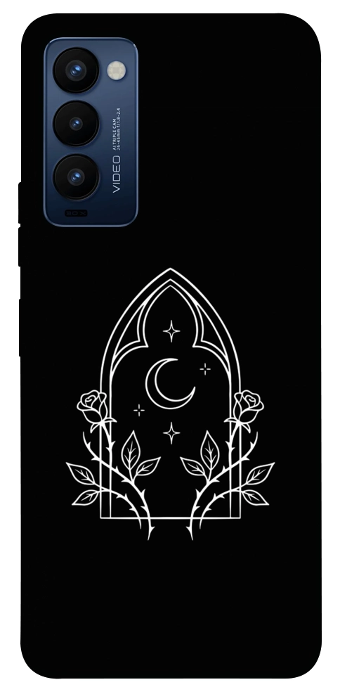 Чехол Gothic roses для TECNO Camon 18