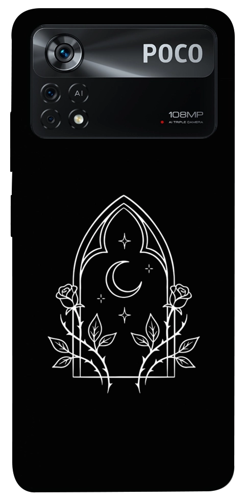 Чехол Gothic roses для Xiaomi Poco X4 Pro