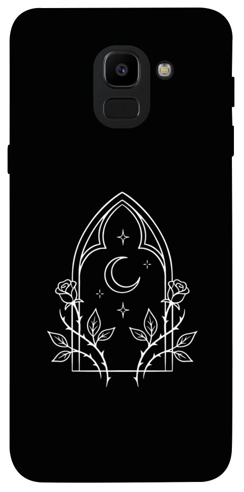 Чехол Gothic roses для Galaxy J6 (2018)