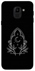Чехол Gothic roses для Galaxy J6 (2018)