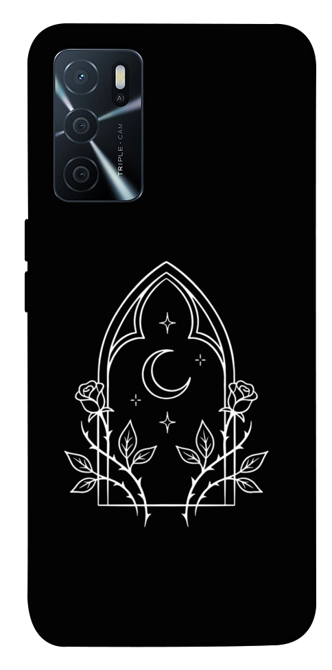 Чехол Gothic roses для Oppo A16