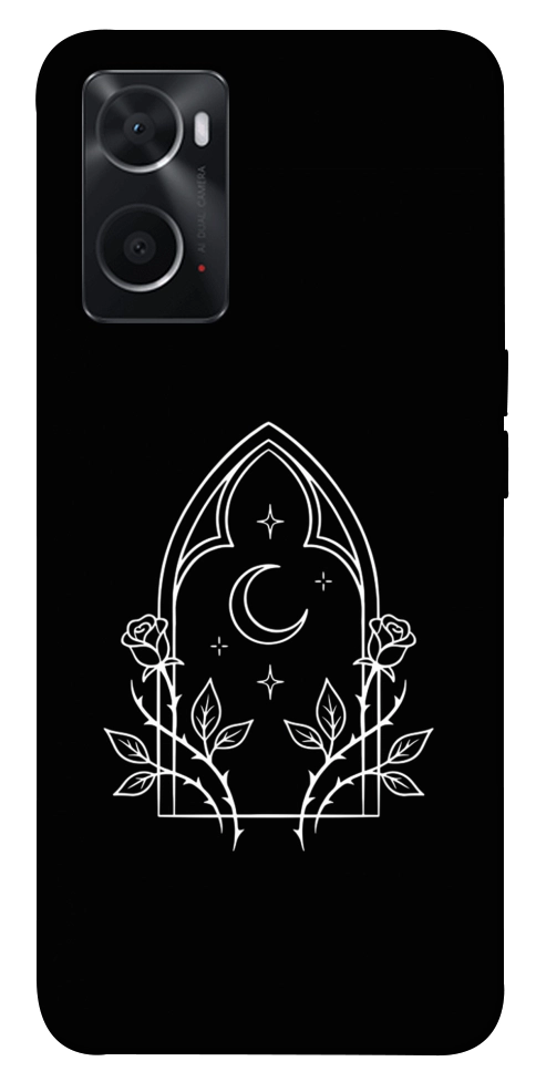 Чехол Gothic roses для Oppo A76 4G