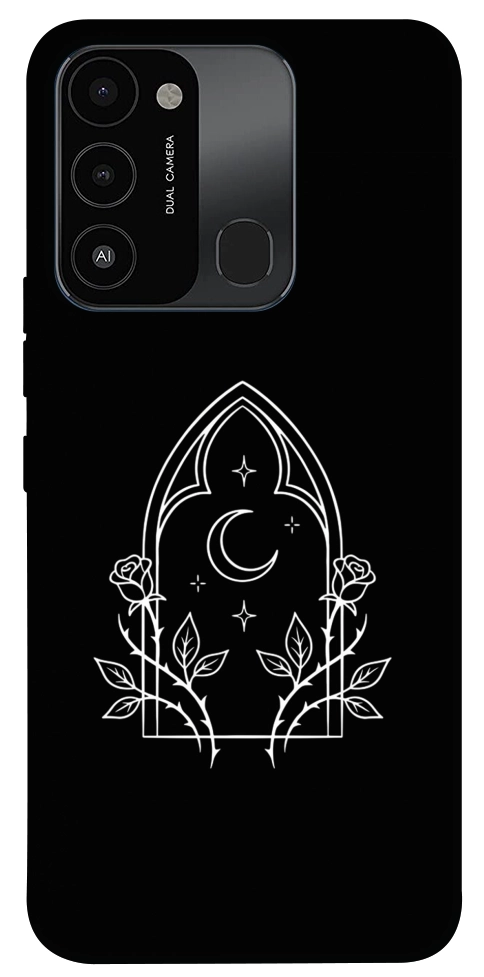 Чехол Gothic roses для TECNO Spark 8C
