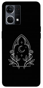 Чехол Gothic roses для Oppo Reno 7 4G