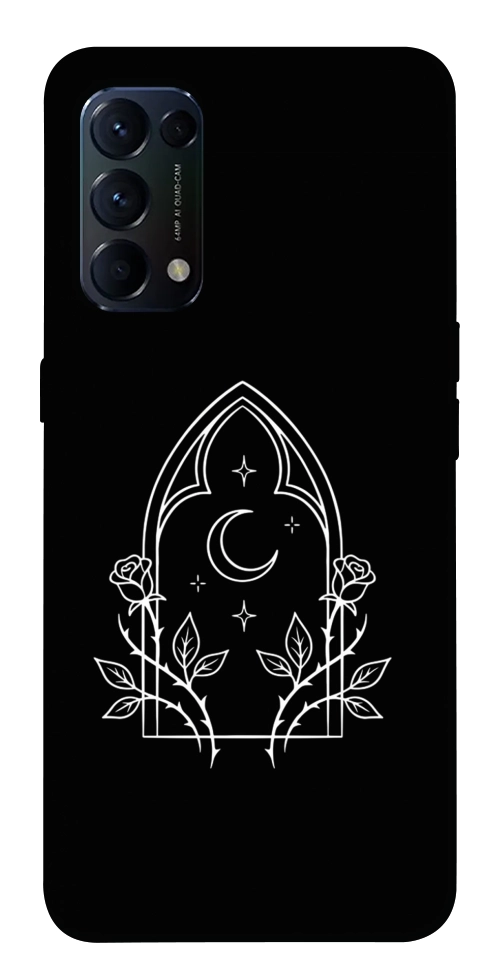 Чохол Gothic roses для Oppo Reno 5 4G