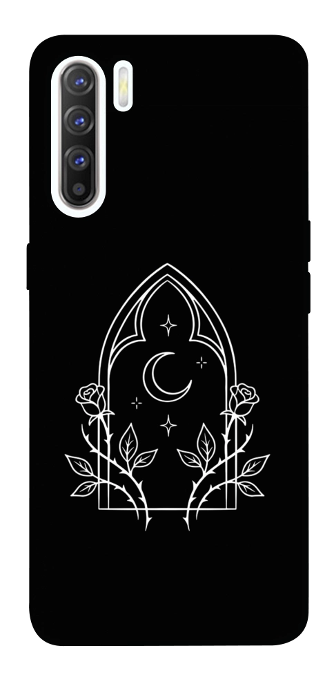 Чохол Gothic roses для Oppo Reno 3