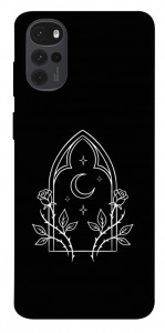 Чохол Gothic roses для Motorola Moto G22