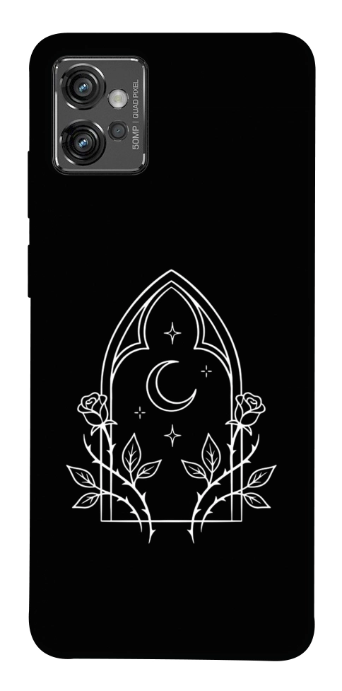 Чехол Gothic roses для Motorola Moto G32
