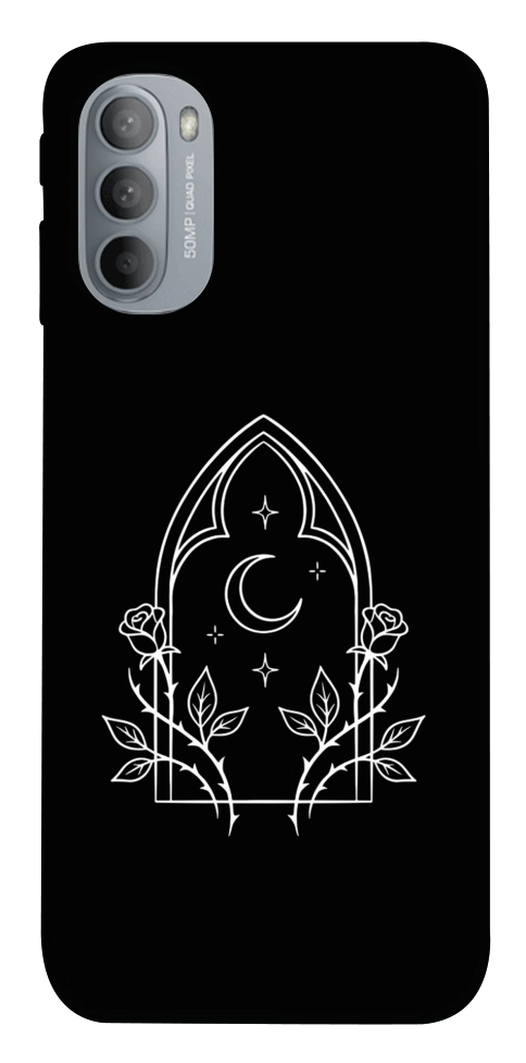 Чохол Gothic roses для Motorola Moto G31