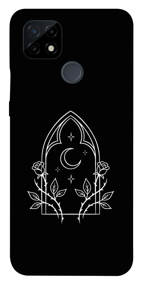 Чехол Gothic roses для Realme C21