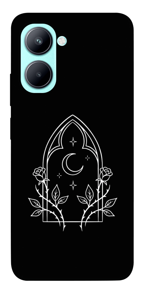 Чехол Gothic roses для Realme C33