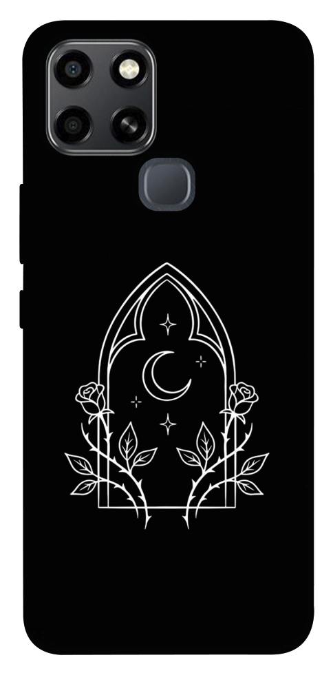 Чехол Gothic roses для Infinix Smart 6