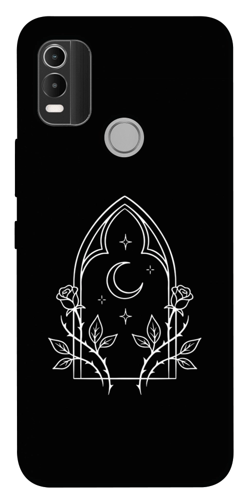 Чохол Gothic roses для Nokia C21 Plus