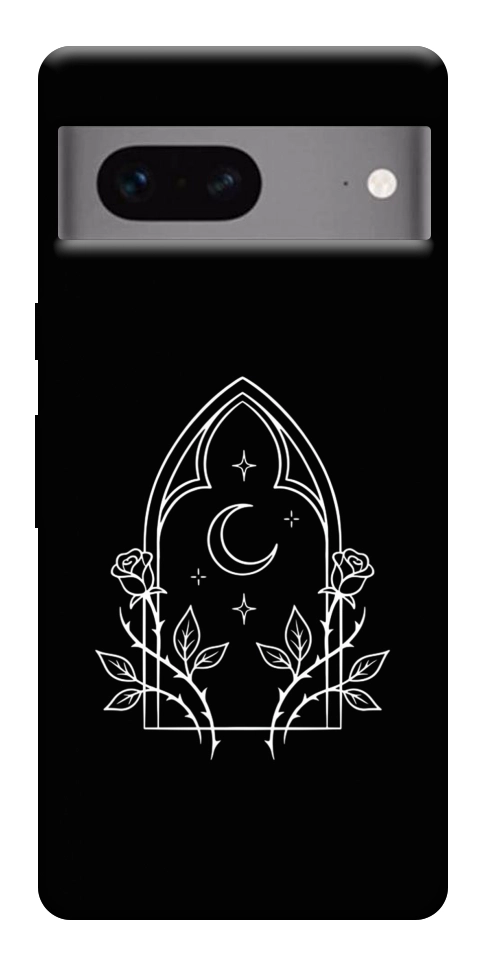 Чехол Gothic roses для Google Pixel 7