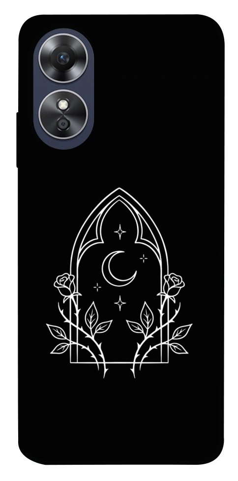 Чехол Gothic roses для Oppo A17