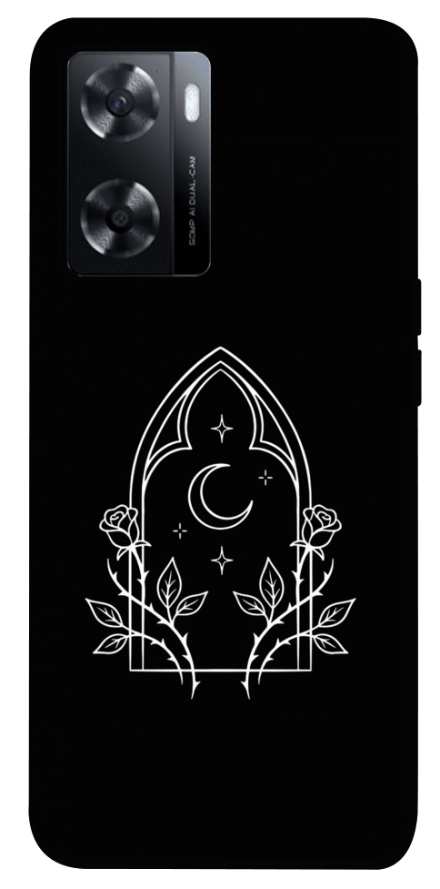 Чехол Gothic roses для Oppo A77s