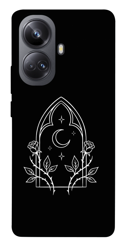 Чехол Gothic roses для Realme 10 Pro+