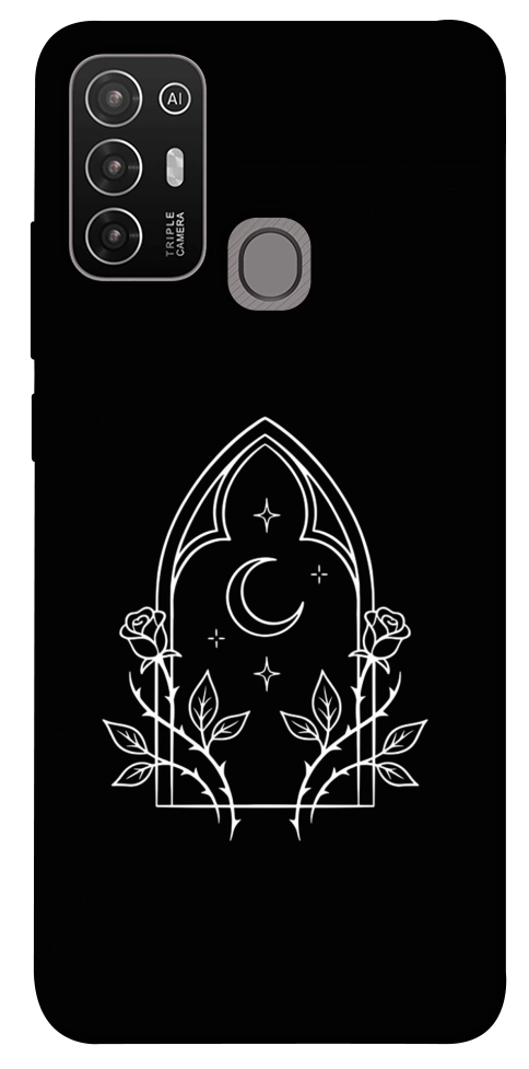Чохол Gothic roses для ZTE Blade A52