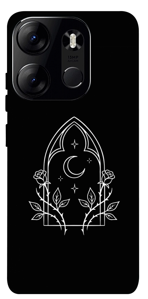 Чехол Gothic roses для Tecno Spark Go 2023