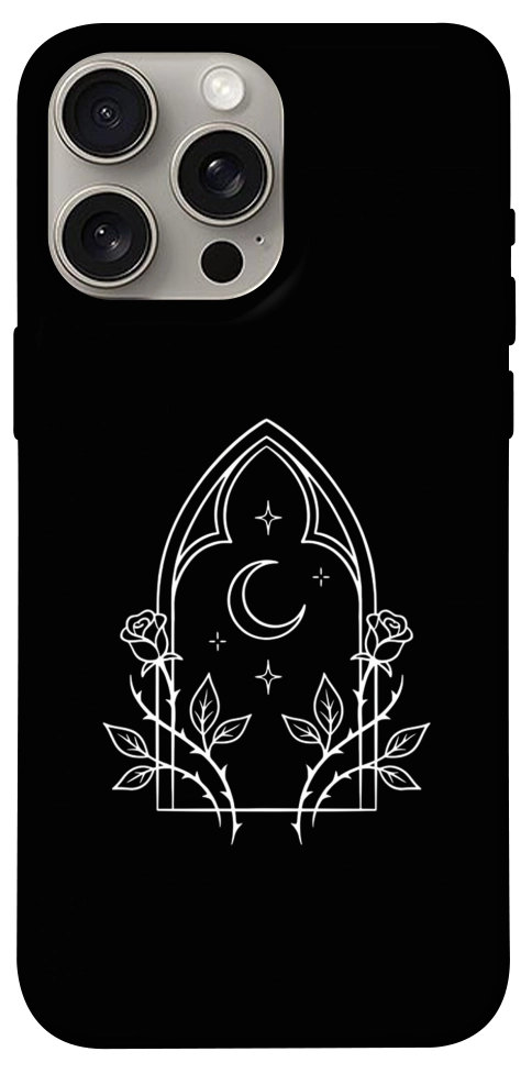 Чехол Gothic roses для iPhone 15 Pro Max