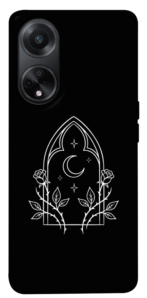 Чехол Gothic roses для Oppo A58 4G