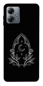 Чохол Gothic roses для Motorola Moto G14