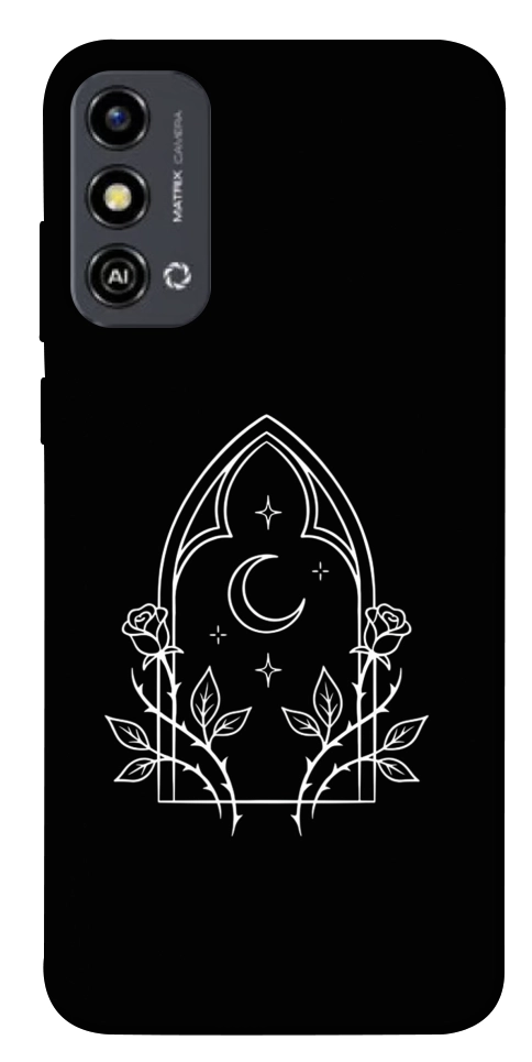 Чехол Gothic roses для ZTE Blade A53