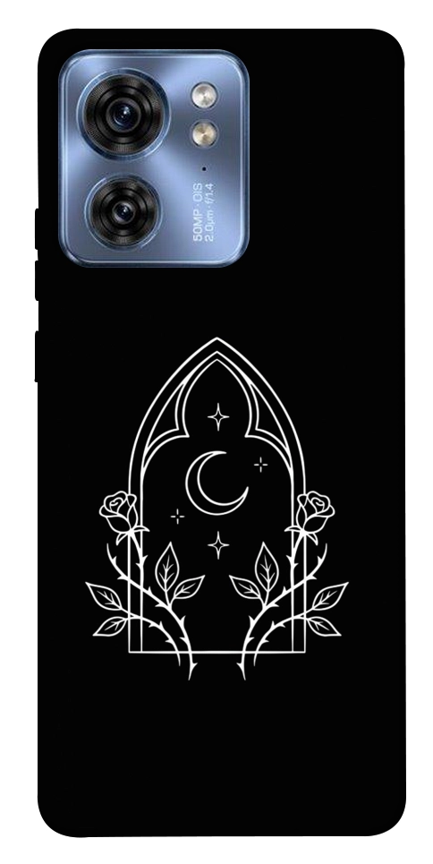 Чохол Gothic roses для Motorola Edge 40