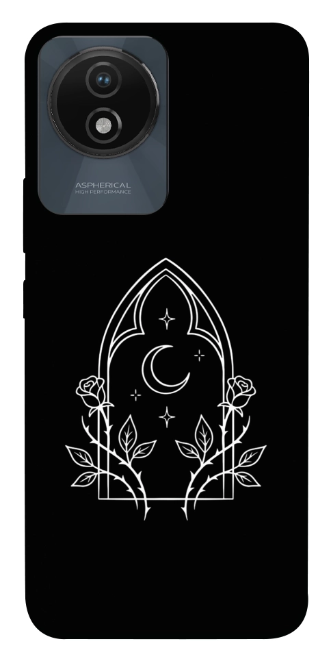 Чехол Gothic roses для Vivo Y02