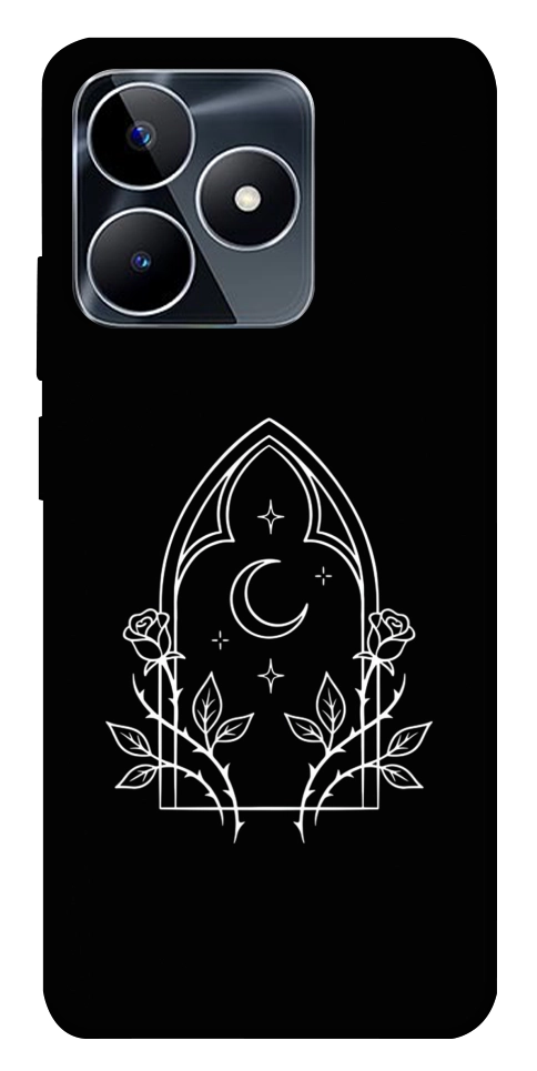 Чехол Gothic roses для Realme C53