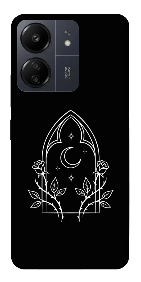 Чехол Gothic roses для Xiaomi Redmi 13C