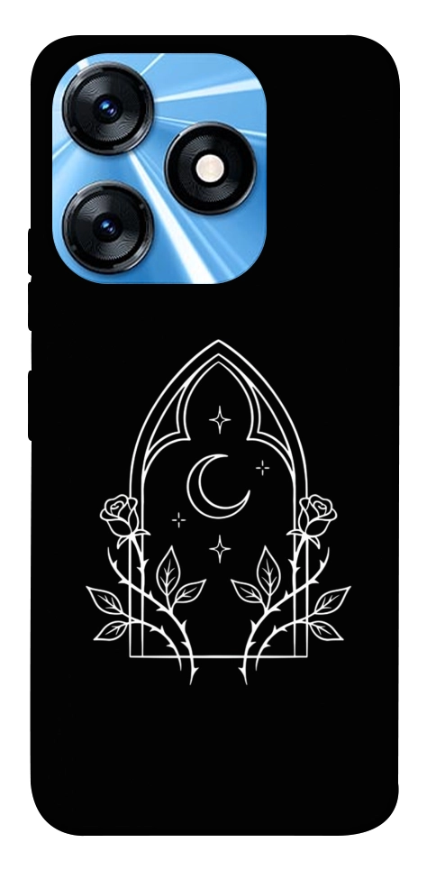 Чехол Gothic roses для TECNO Spark 10
