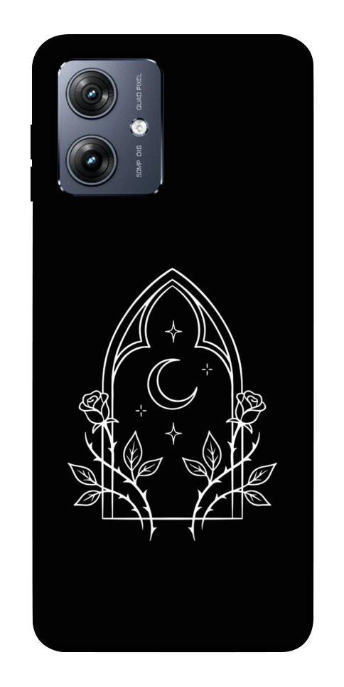 Чехол Gothic roses для Motorola Moto G54
