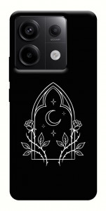 Чехол Gothic roses для Xiaomi Redmi Note 13 Pro 4G
